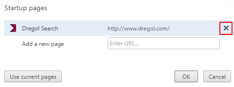 Remove Go.mail.ru from Startup pages