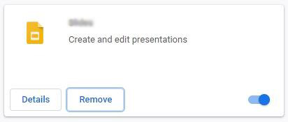 Remove unwanted extension from Chrome